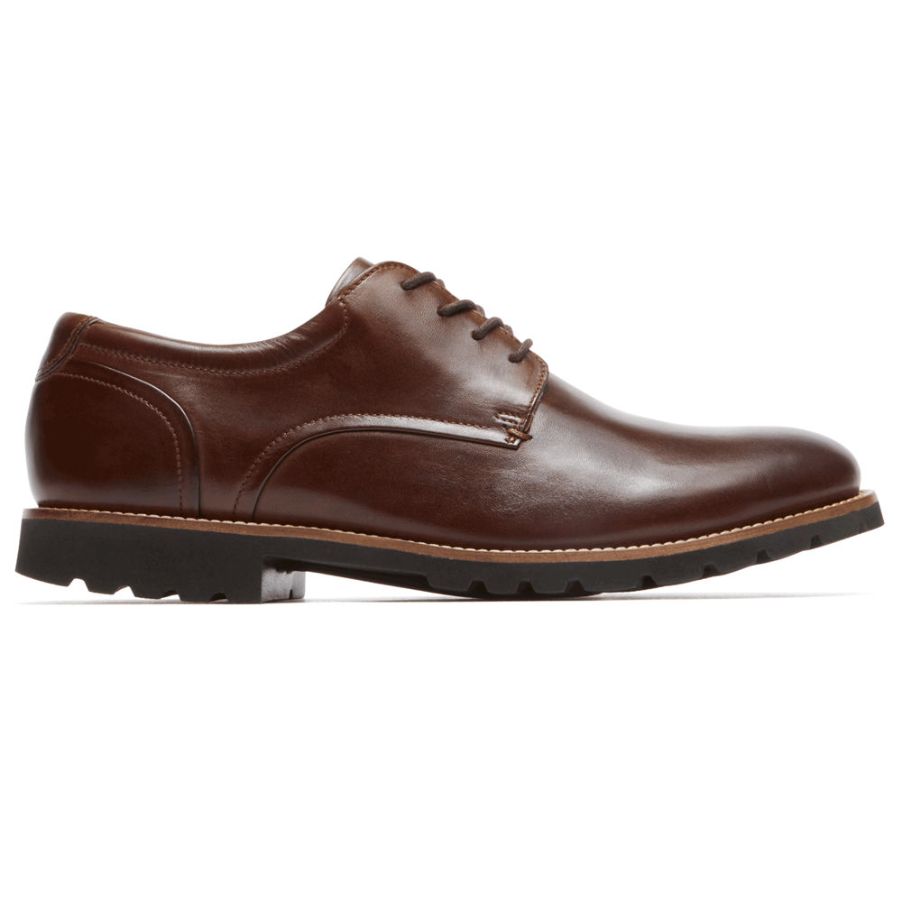 Rockport Oxfords For Mens Brown - Sharp & Ready Colben - CD1780425